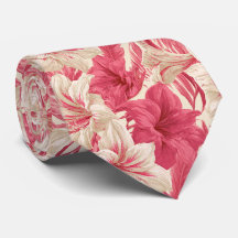 Amaryllis Pattern Bride Father Beach Wedding