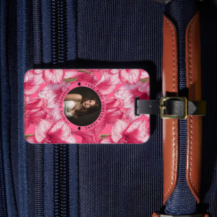 Amaryllis Petal 50Th Birthday Gift For Sister Luggage Tag