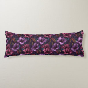 Amaryllis Print Modern Farmhouse Hawaiian Bed Body Cushion