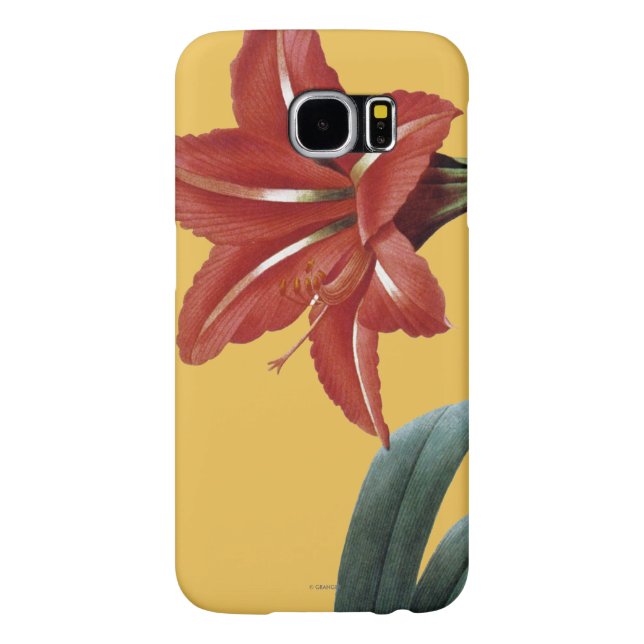 Amaryllis Striped Case-Mate Samsung Galaxy Case (Back)