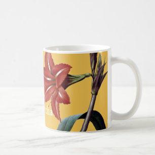 Amaryllis Striped Coffee Mug