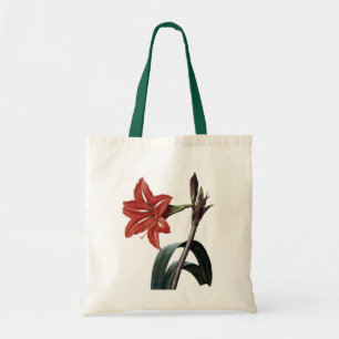 Amaryllis Striped Tote Bag