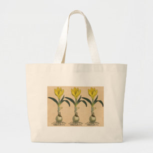 Amaryllis Tulip Botanical Garden Flower Large Tote Bag