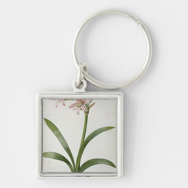 Amaryllis Vittata Key Ring (Front)