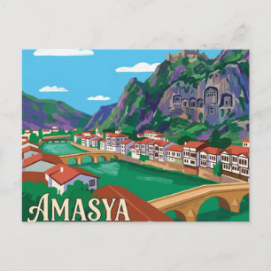 Amasya Turkey Postcard
