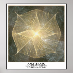 AMATERASU - JAPANESE SUN GODDESS POSTER