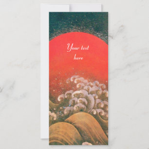 AMATERASU , SUN GODDESS ,red black brown