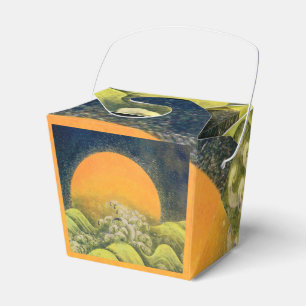 AMATERASU SUN GODDESS Yellow Black Green Favour Box