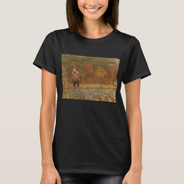 Amateur (Coachman & Cabbages) by Frederick Walker T-Shirt (Front)