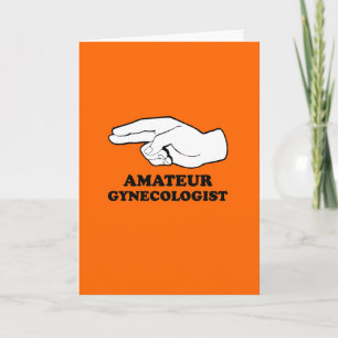 Amateur Gyno Card