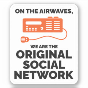 Amateur Ham Radio Operator Original Social Network