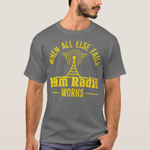 Amateur Ham Radio Operator Shirt Gift Antena All