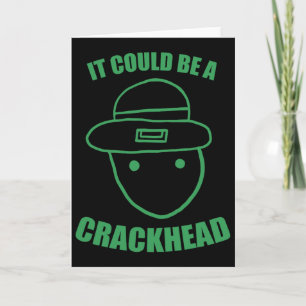 Amateur Leprechaun Sketch Could Be A Crackhead St  Card