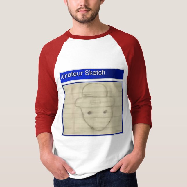 Amateur Leprechaun Sketch T-Shirt (Front)