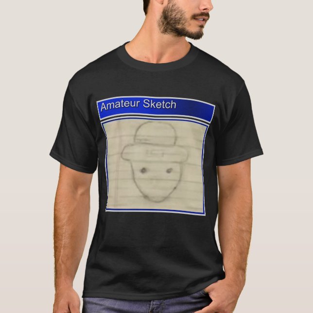 Amateur Leprechaun Sketch T-Shirt (Front)