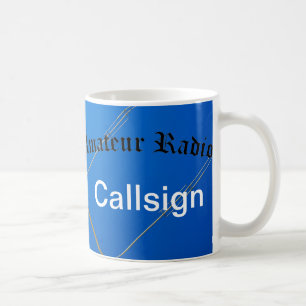 Amateur Radio and Call Sign Coffee Mug