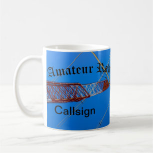 Amateur Radio and Call Sign Coffee Mug