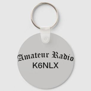 Amateur Radio and Call Sign Key Ring