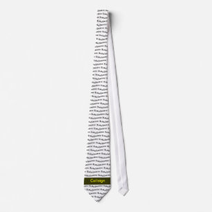 Amateur Radio and Olive Green Call Sign Tie