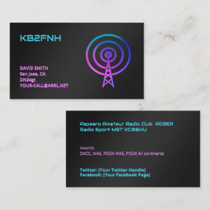 Amateur Radio Business Card