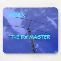 Amateur Radio Call Sign DX Mousepad