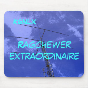Amateur Radio Call Sign Ragchew Mousepad