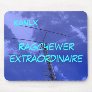 Amateur Radio Call Sign Ragchew Mousepad