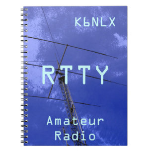 Amateur Radio Call Sign RTTY Notebook