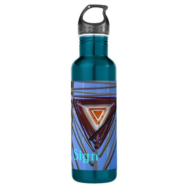 Amateur Radio Callsign 710 Ml Water Bottle (Front)