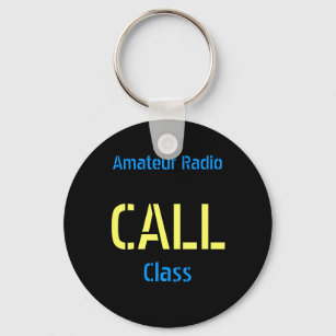 Amateur Radio Callsign Keychain