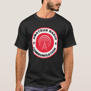 Amateur Radio Comunication shirt Red
