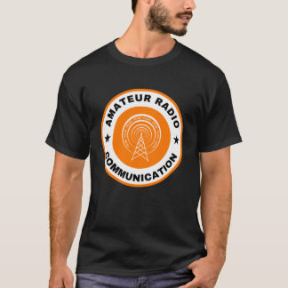 Amateur Radio Comunication tshirt Orange
