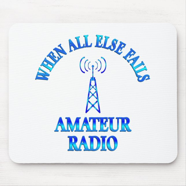 Amateur Radio Helps Mouse Mat (Front)