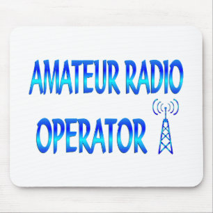 Amateur Radio Operator Mouse Mat