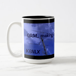 Amateur Radio QRM and Callsign Mug