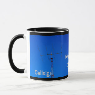 Amateur Radio QTH and Callsign Mug