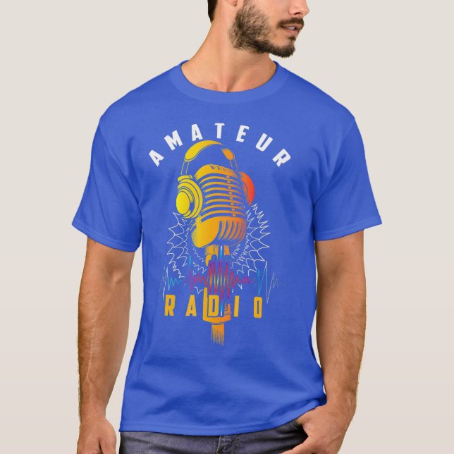 Amateur Radio Shirt  Cool Ham Radio Operator Tee (Front)