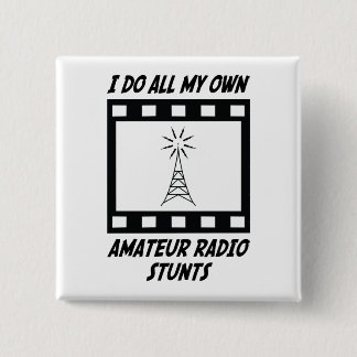 Amateur Radio Stunts 15 Cm Square Badge