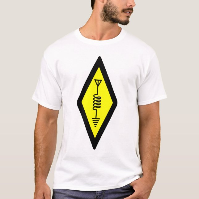 amateur radio symbol shirt (Front)
