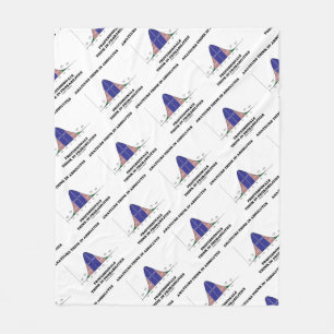 Amateurs Think Absolutes Professionals Think Stats Fleece Blanket