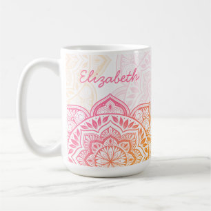 Amaya Mandala 15 oz. Personalized Mug