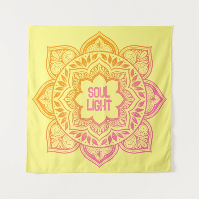 Amaya Mandala Personalised Tapestry (Front)