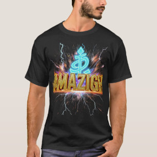 AMAZIGH 3D Thunder – Amazigh Pride & Heritage T-Sh T-Shirt