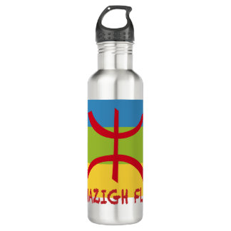 Amazigh flag - berber flag-Drapeau Amazigh 710 Ml Water Bottle