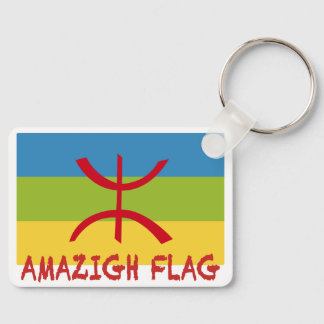 Amazigh flag - berber flag-Drapeau Amazigh Key Ring
