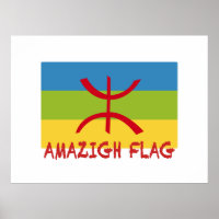 Amazigh flag - berber flag-Drapeau Amazigh