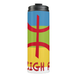 Amazigh flag - berber flag-Drapeau Amazigh Thermal Tumbler
