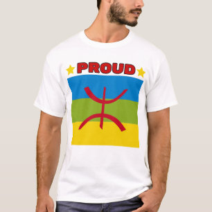 Amazigh Kabyle Berber Tattoo symbols tifinagh art  T-Shirt