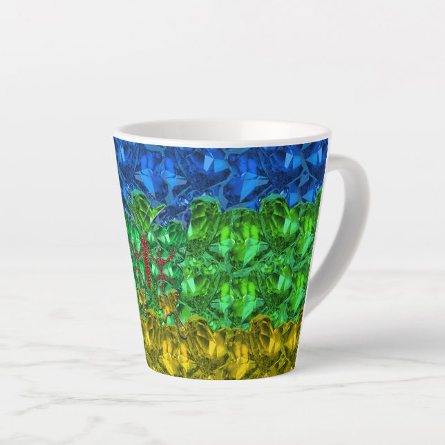 Amazigh Latte Mug (Right Angle)