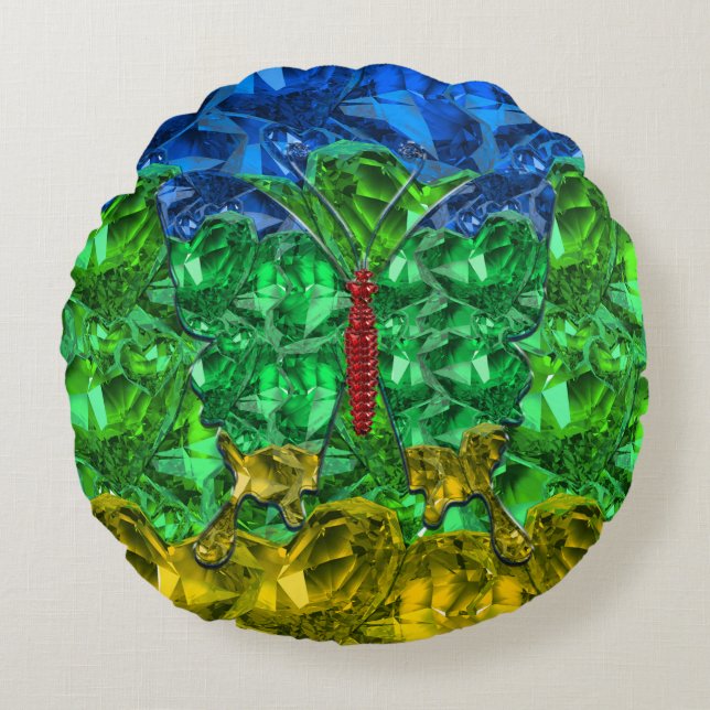 Amazigh Round Cushion (Front)